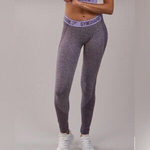 Gymshark Heathered Purple Leggings